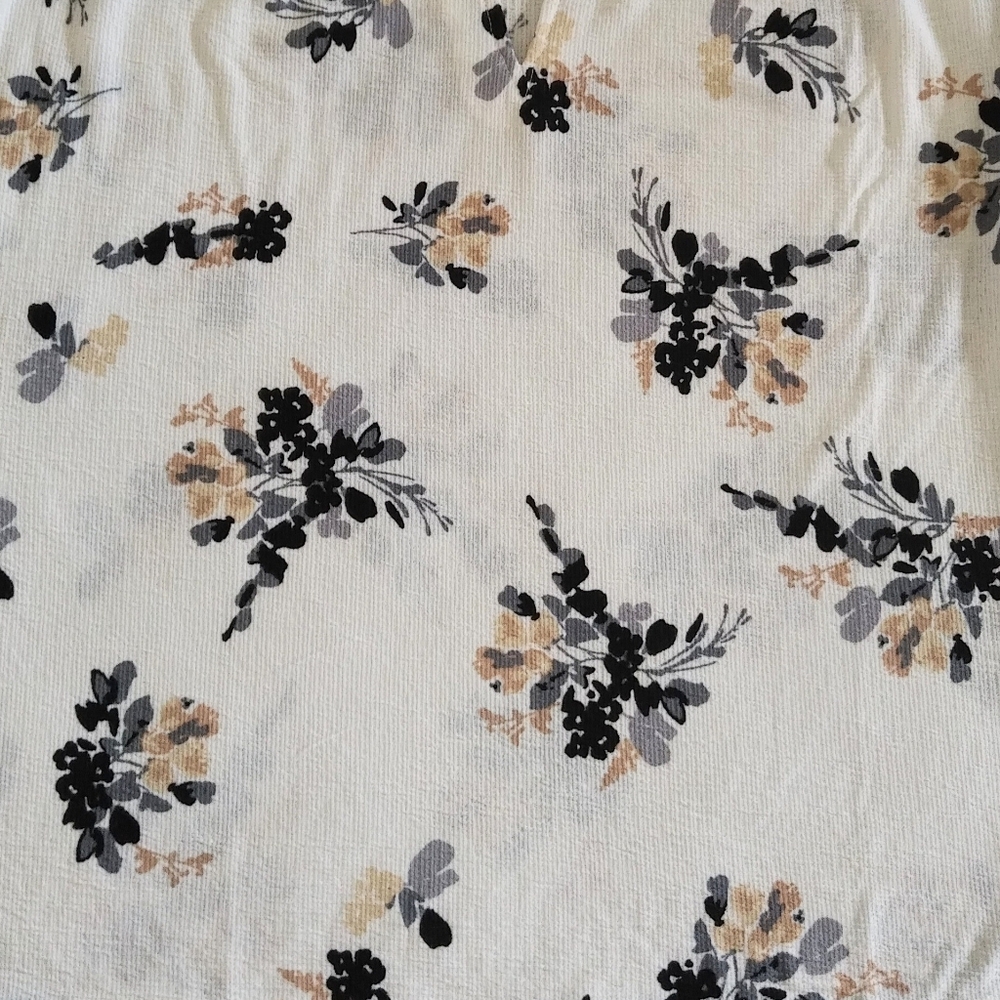 Melloday Bohemian☮️ Style Floral💐 Blouse - NWT - Picture 9 of 12